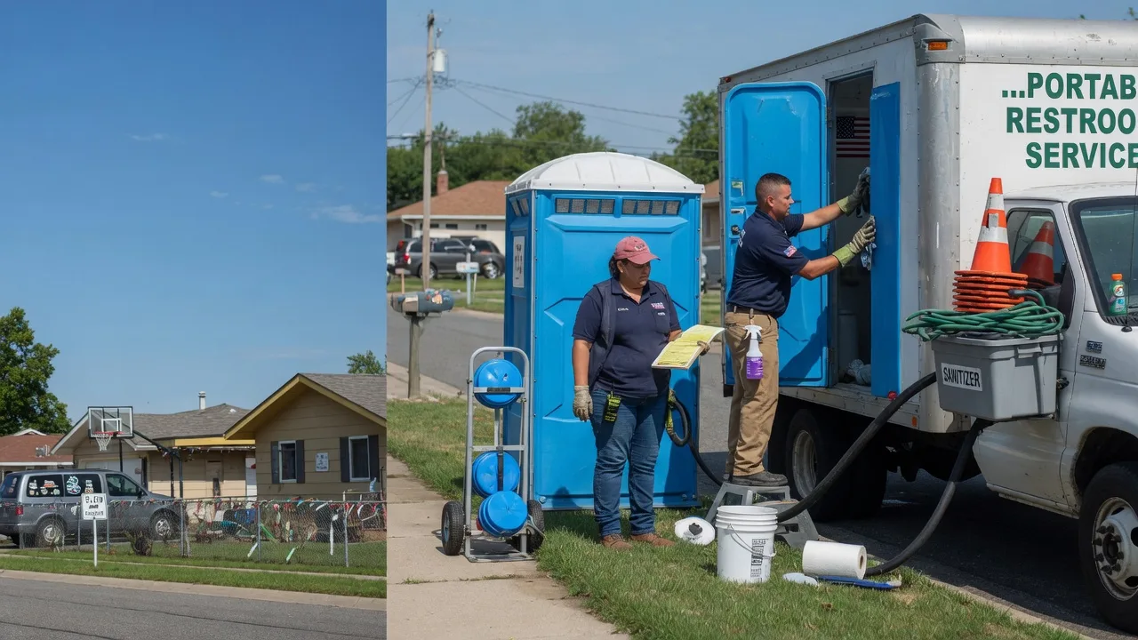 Portable Toilet Rental in Scranton, KS near me